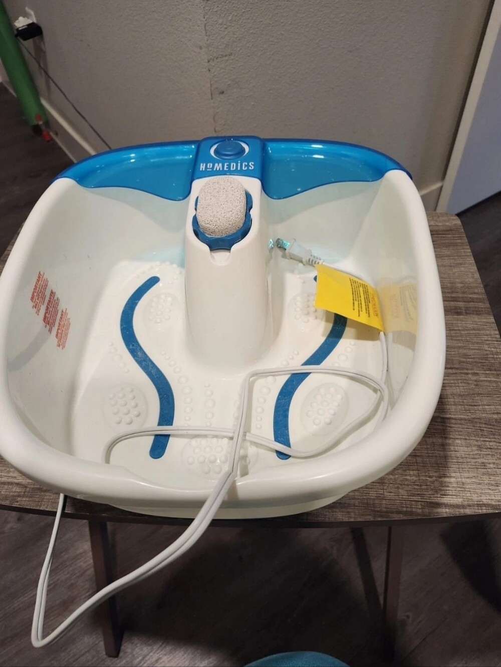 HoMedics FB-55 Bubble Mate Foot Spa Vibrating Massage Machine